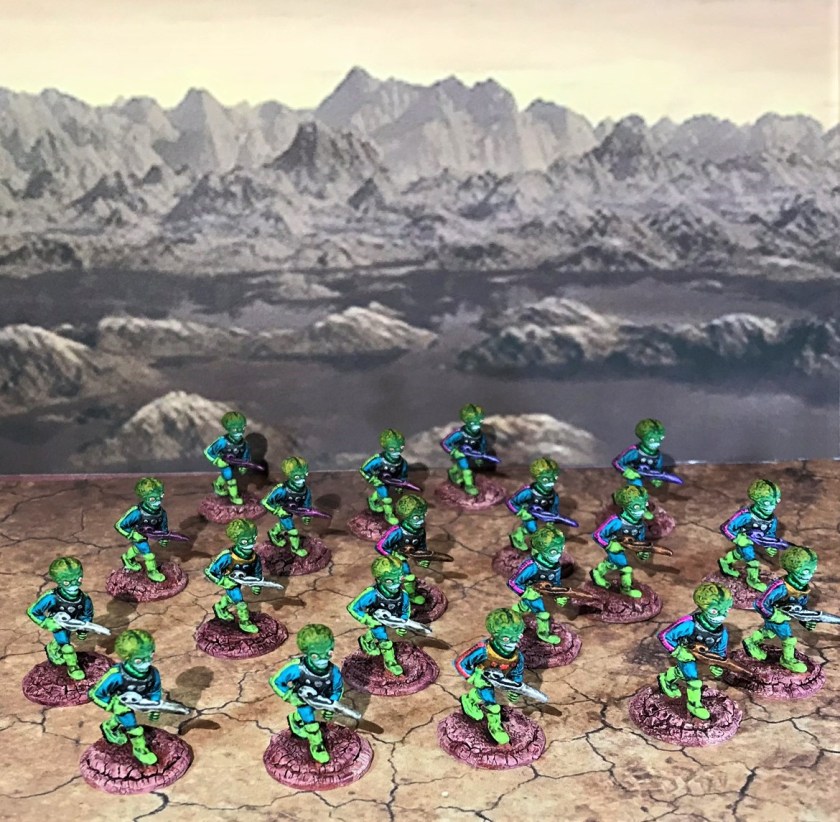 22 second group shot