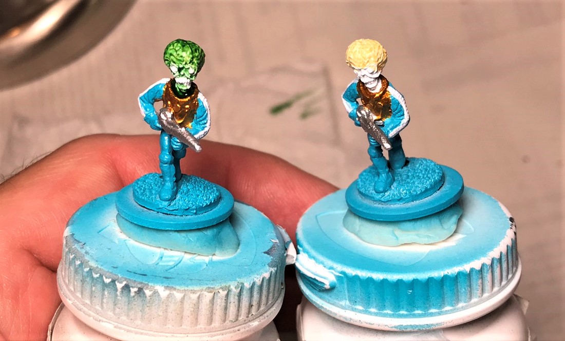 3 working on the brains