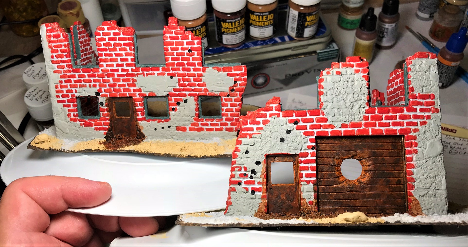 13 early rust work on the doors