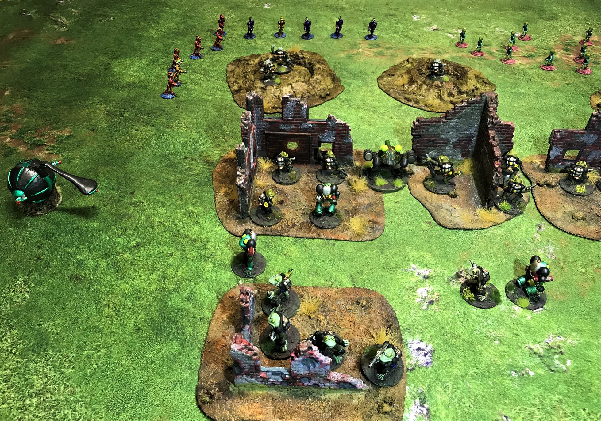 21 top view of setup