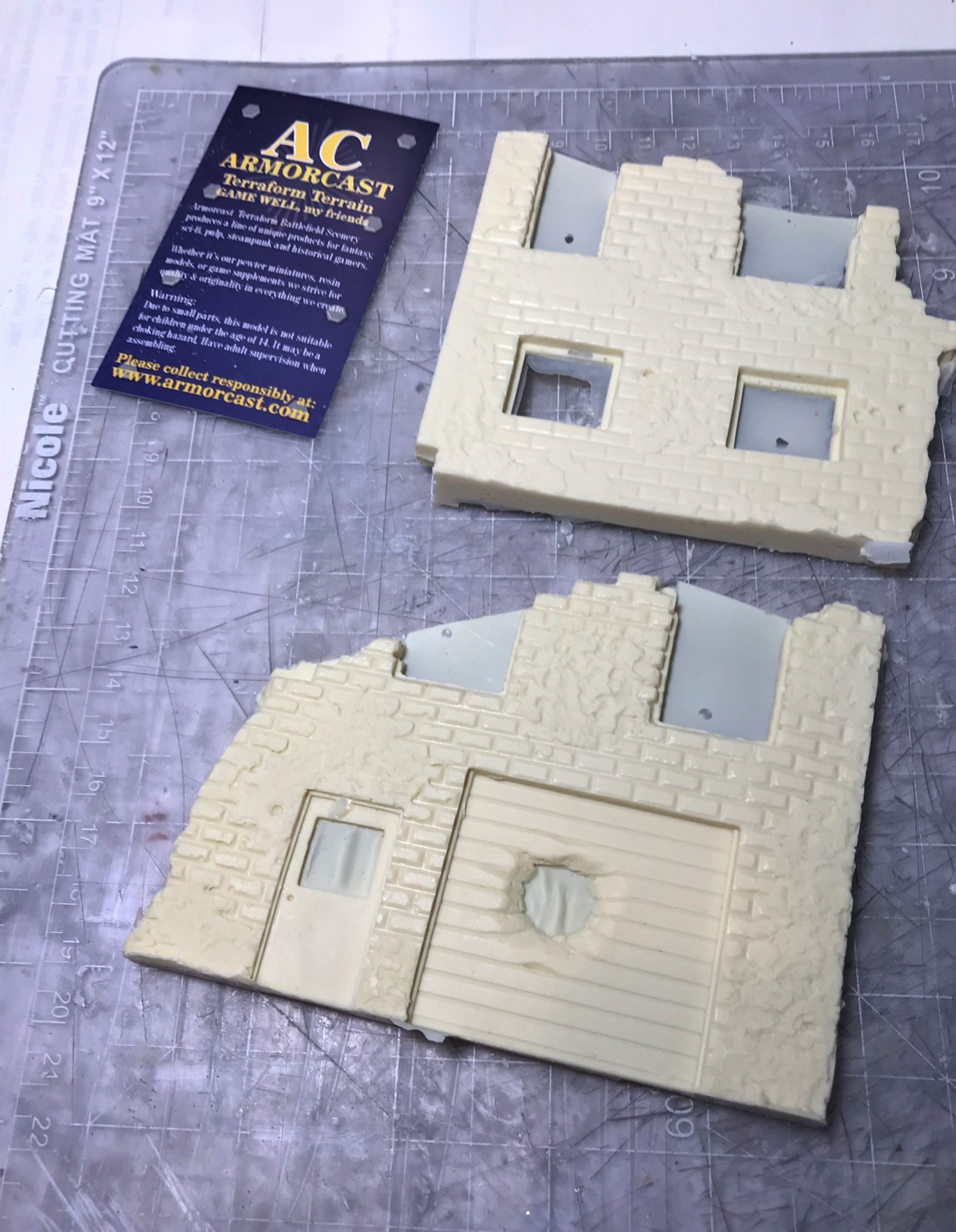 3 section with door blast hole