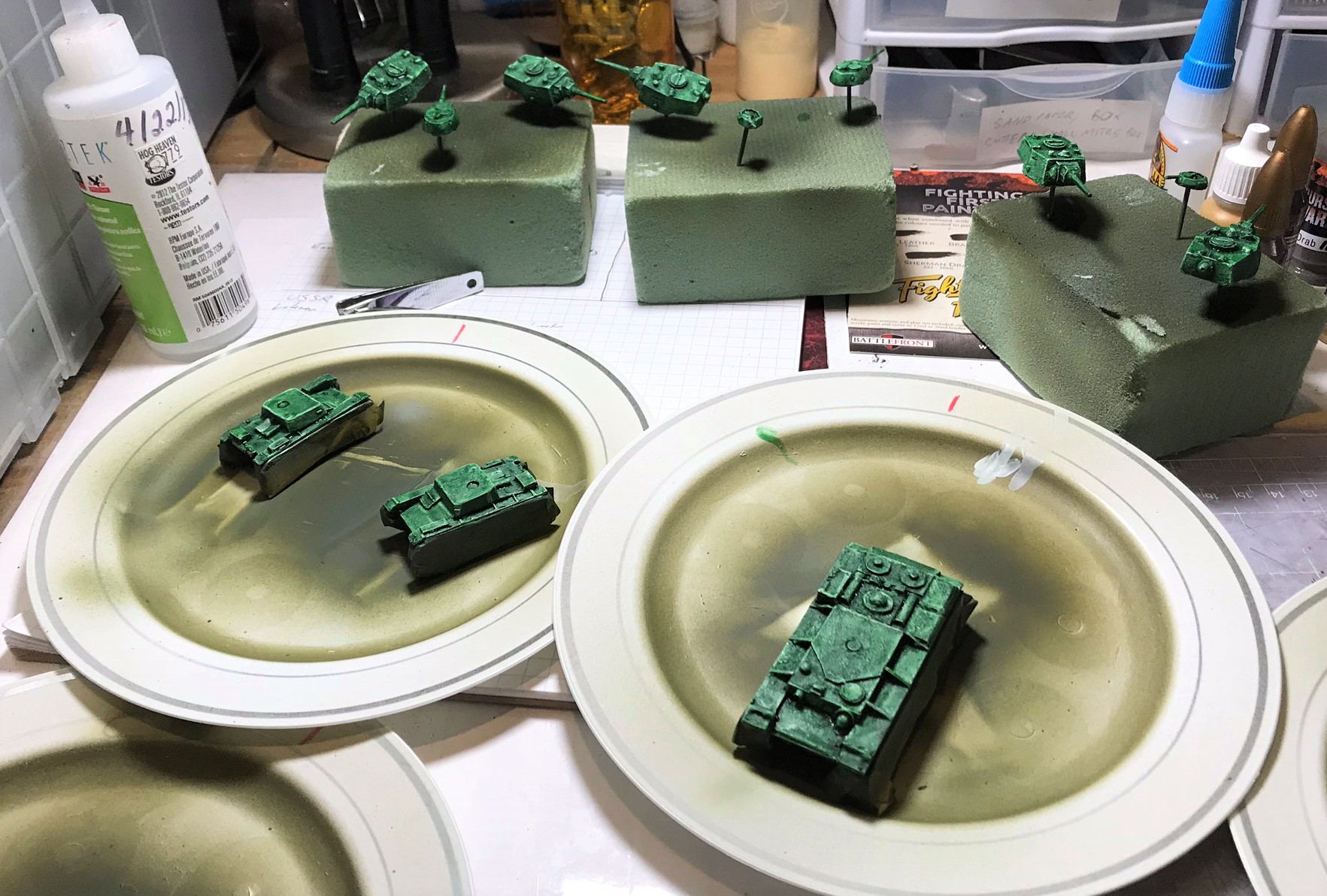 12 close up hulls after green wash