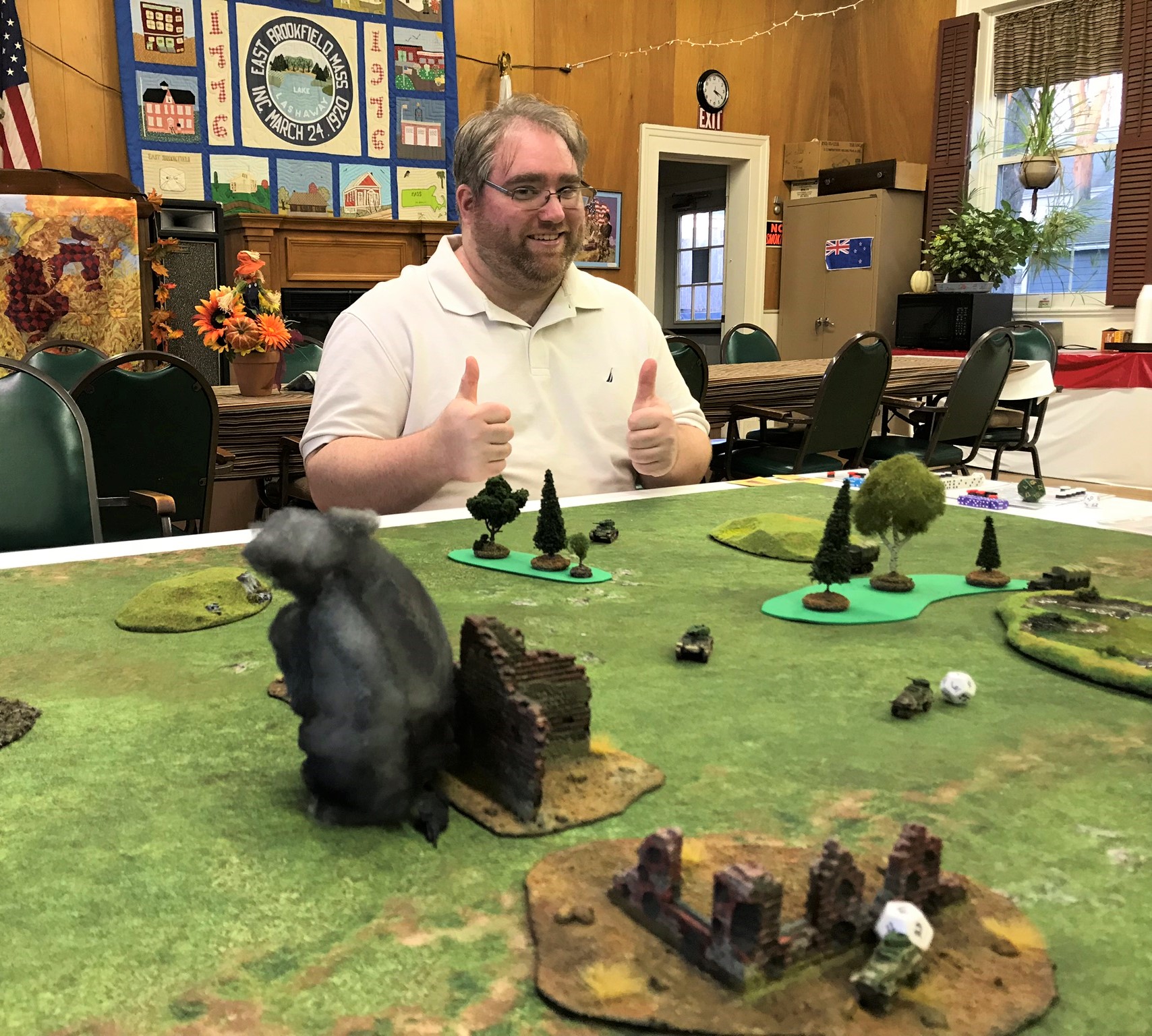 4 Chris celebrates his kill