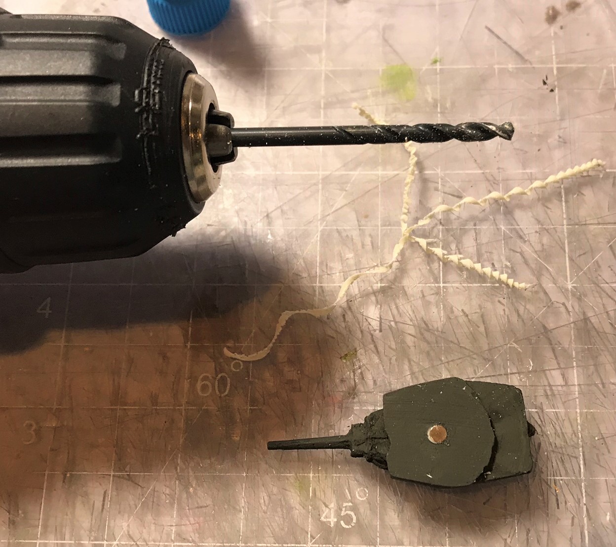 4 drill and magnet turret KV1a