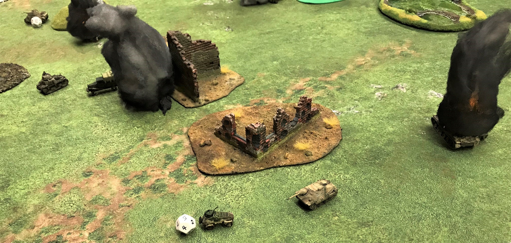 6 KV burns and truck faces m13 41