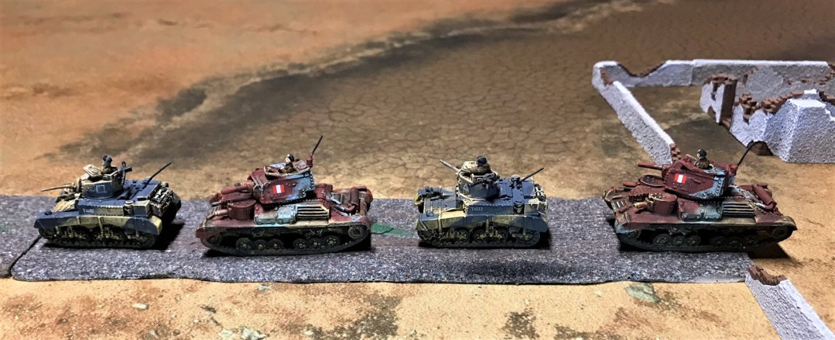 8th Army Tanks for What a Tanker – and so it&nbsp;begins…