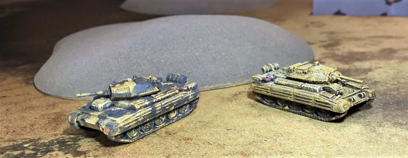 16 two crusaders in front of the dune