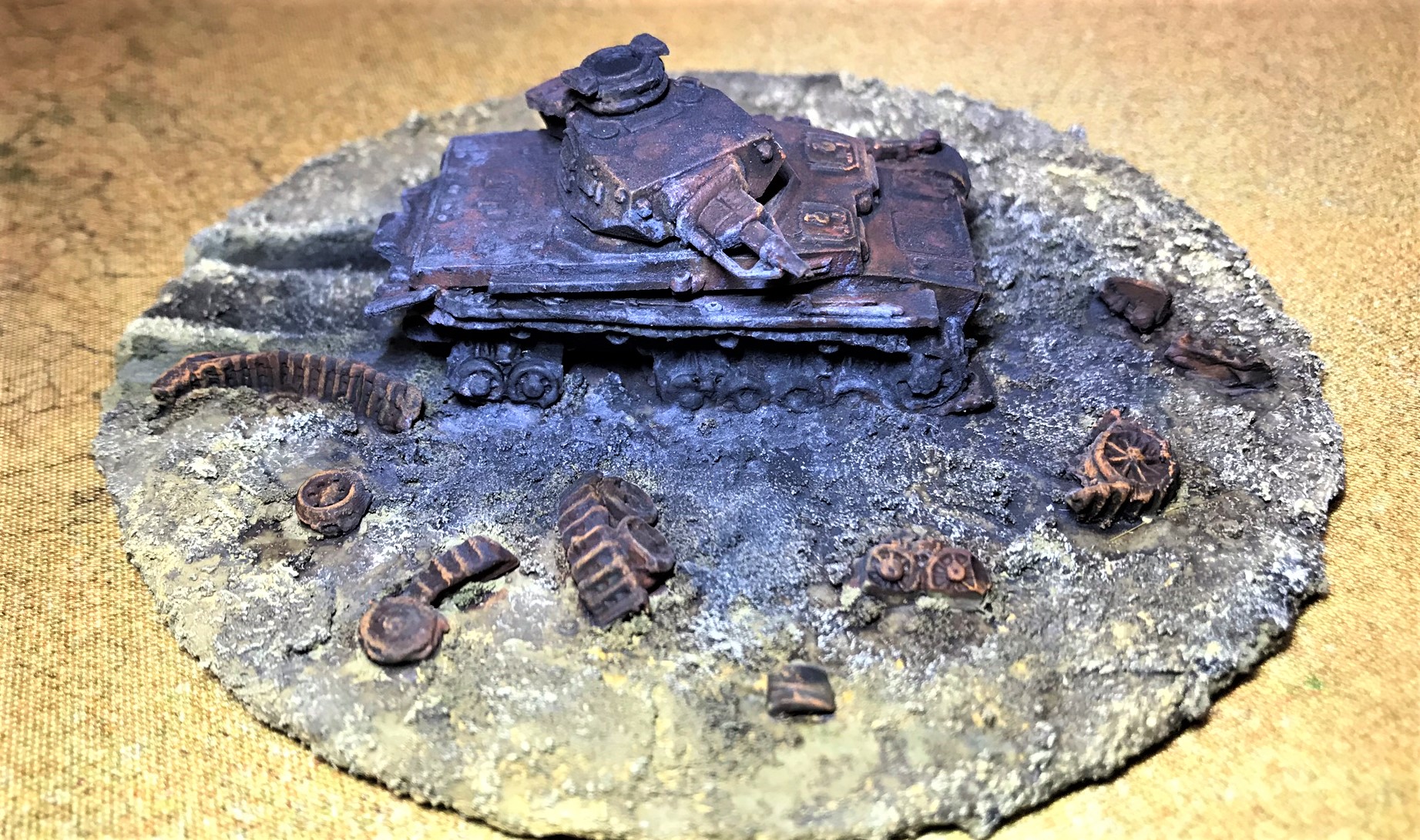 16 on mat complete, impact side