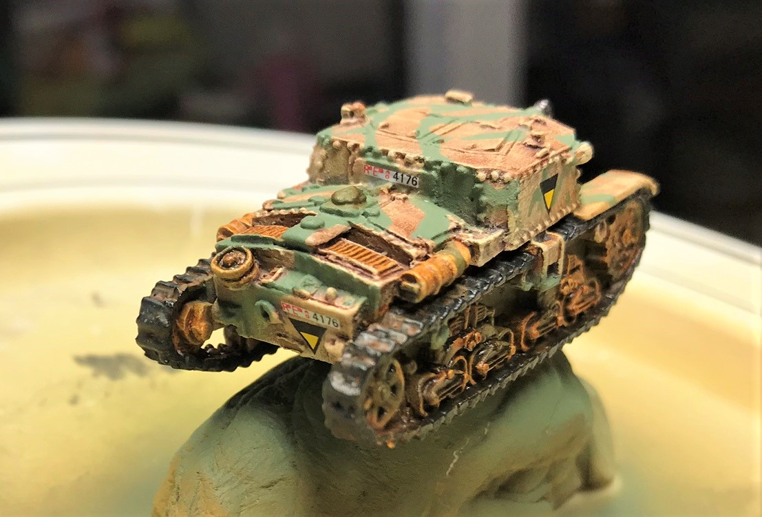 6 Semovente 75-18 rear view after camo and decals