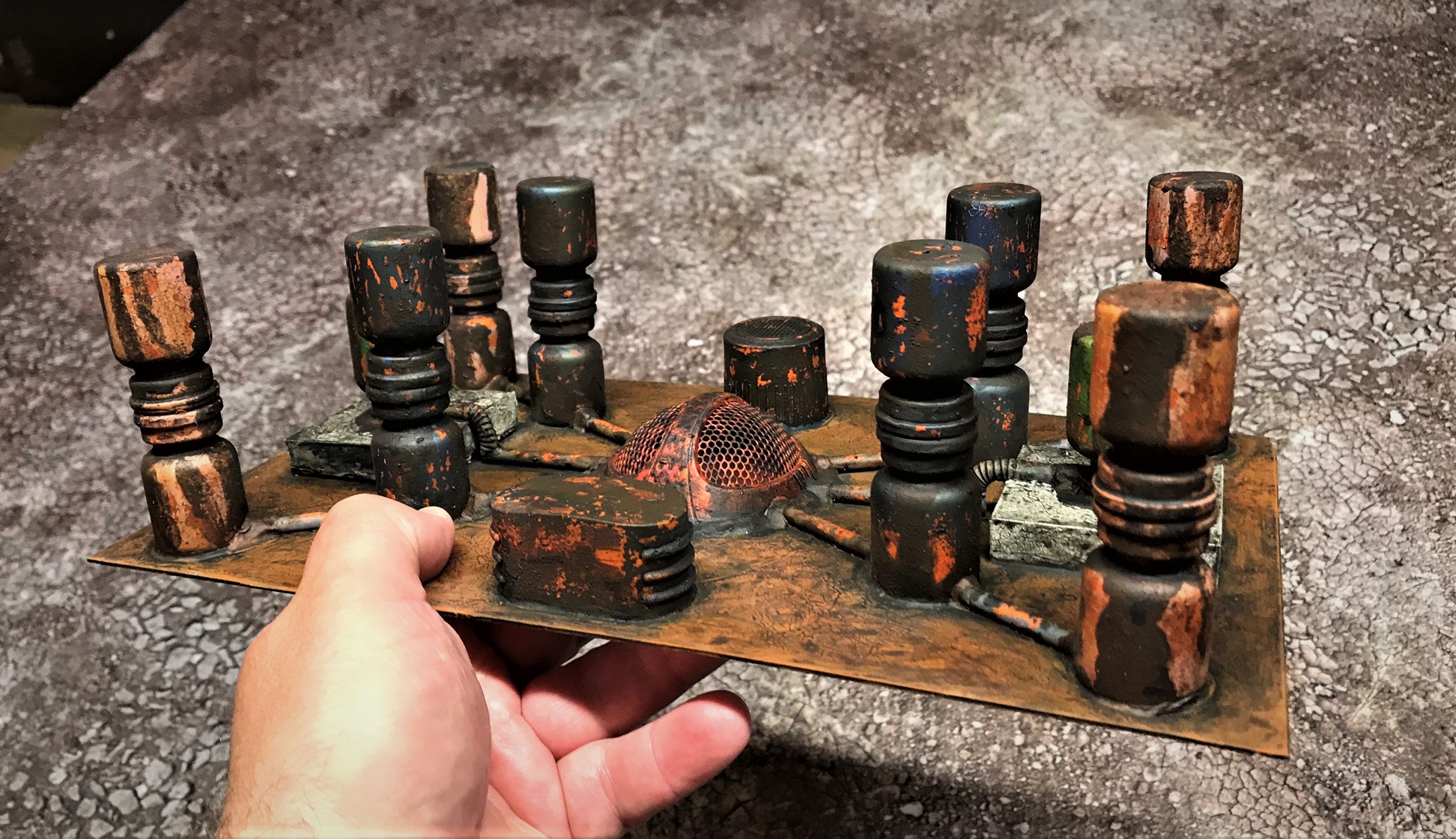 22 Sci Fi plant scratch build complete