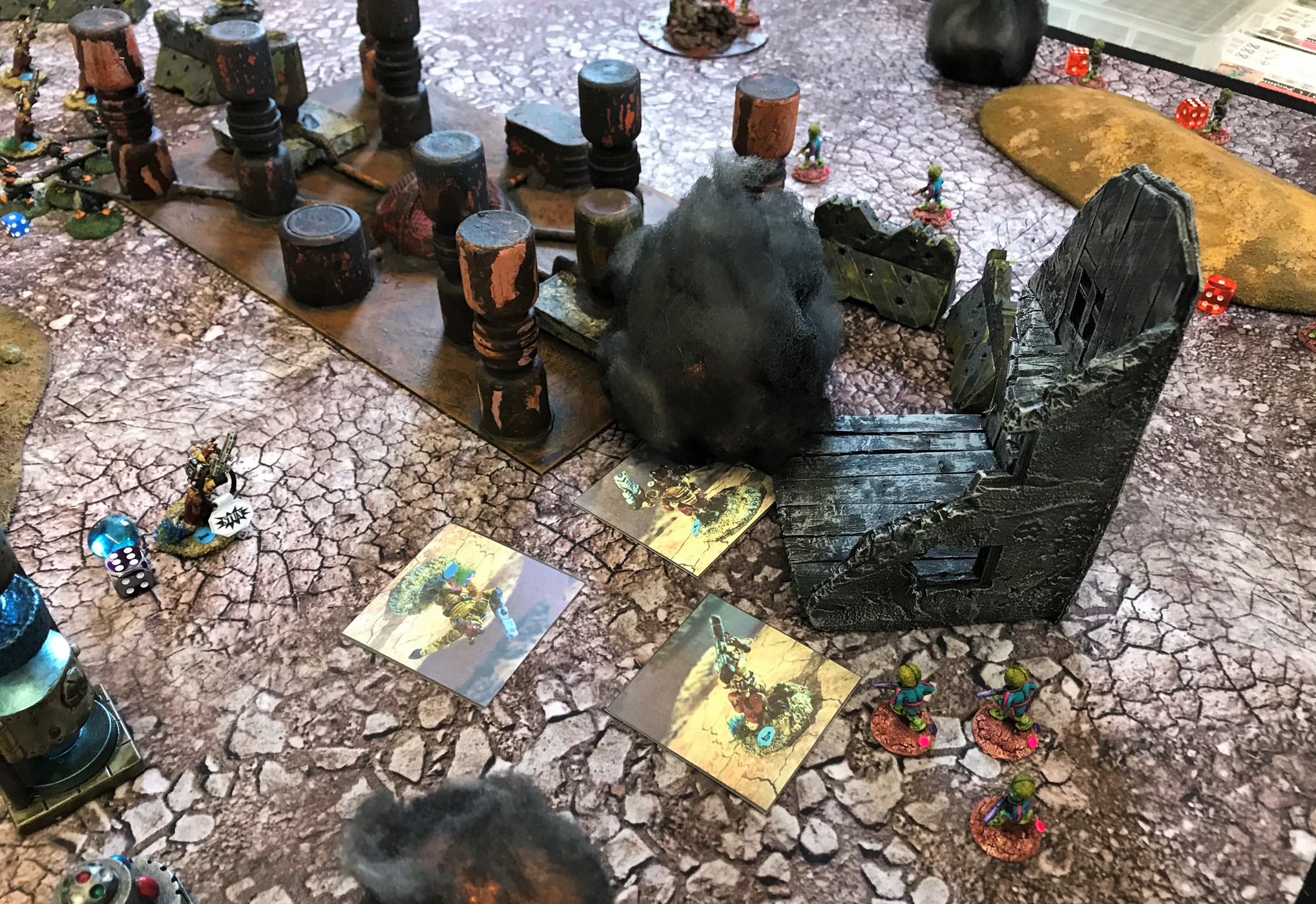 5 Mike Morgans Martians kill Space Roos