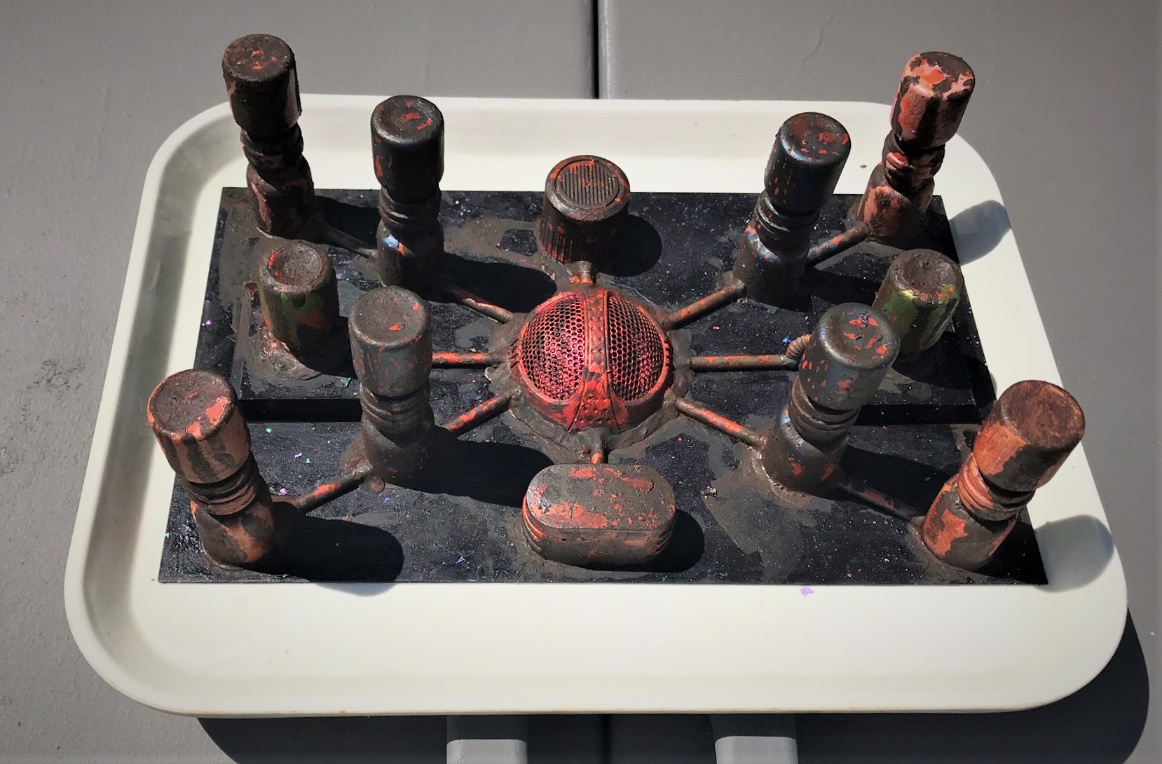 7 Sci Fi plant scratch build after chipping