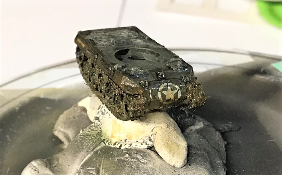 1 M18 Hellcat Lucky Tiger after some weathering