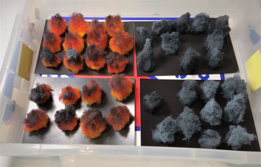 10a using magnetic tacky sheets for transport