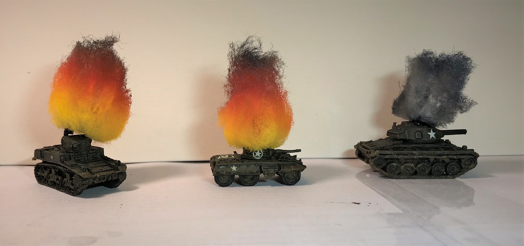 13 light US vehicles