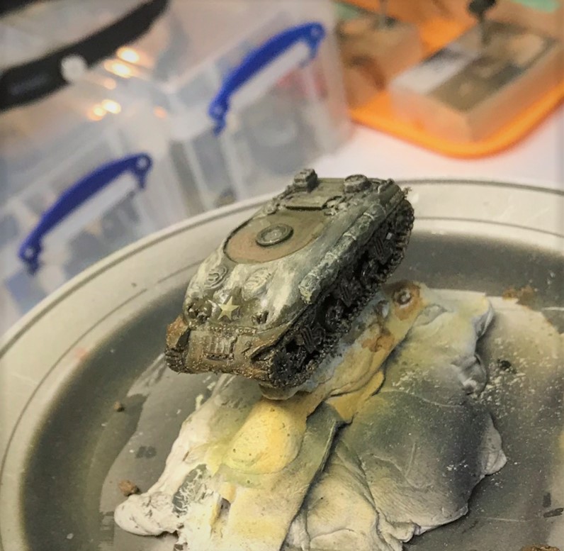 2 Destruction after pigments