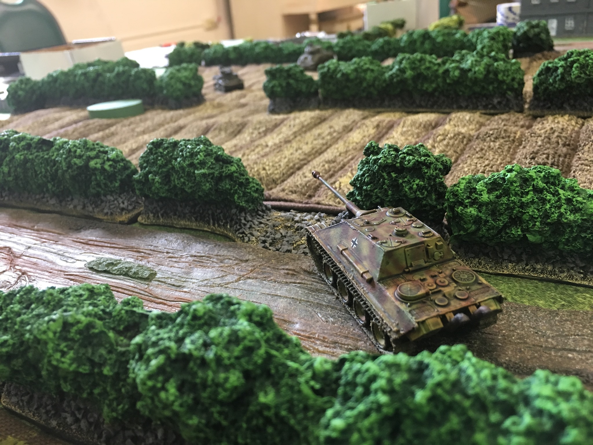 4 Jagdpanther hunts Stuart