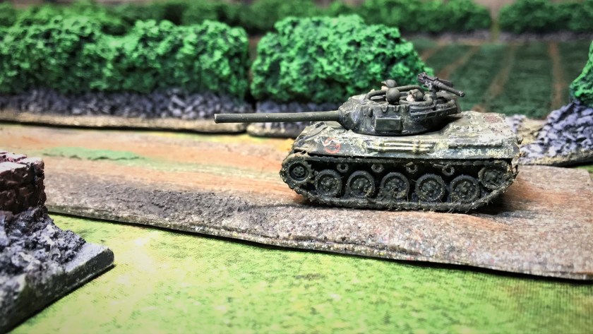 4 M18 Hellcat Lucky Tiger left side on road