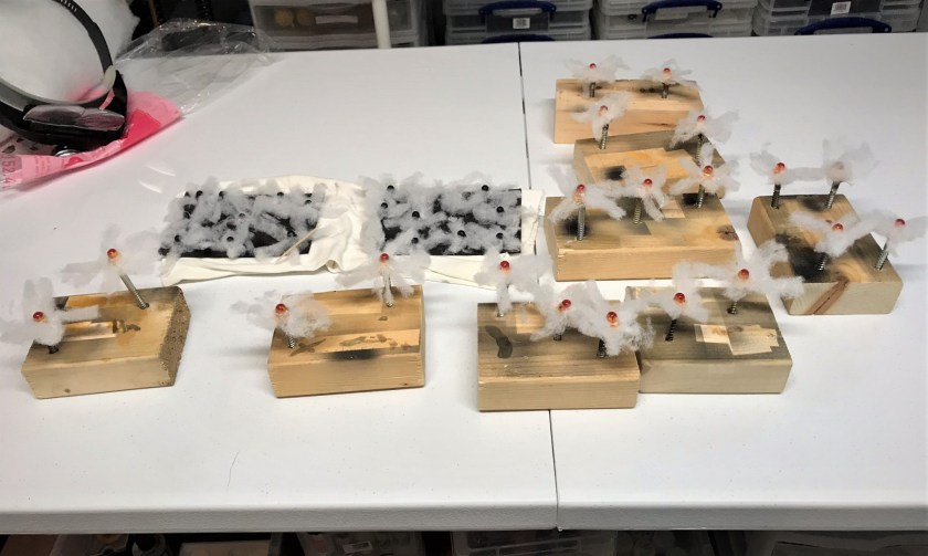 6 after batting glued