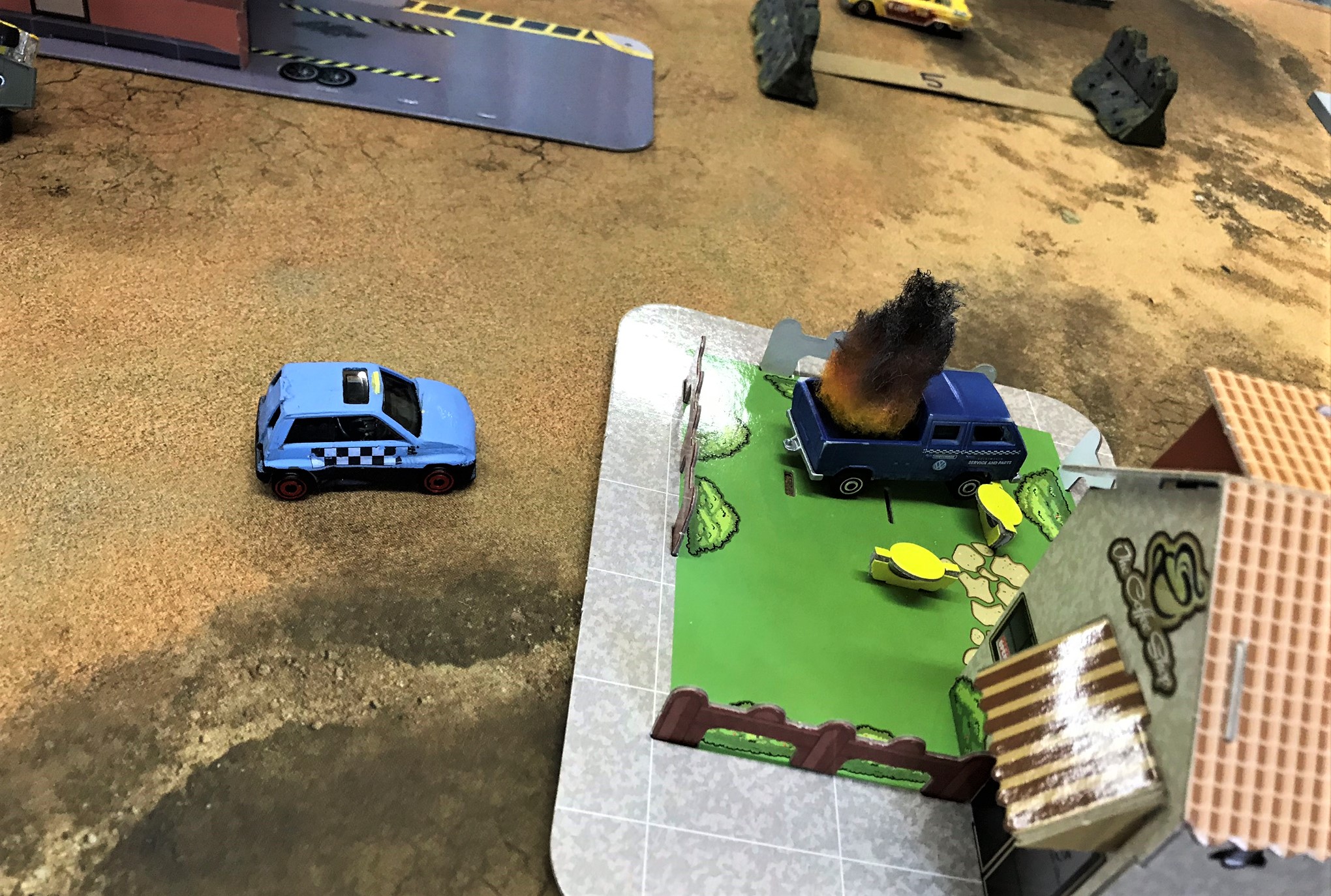 11 I set Chris on fire and move in