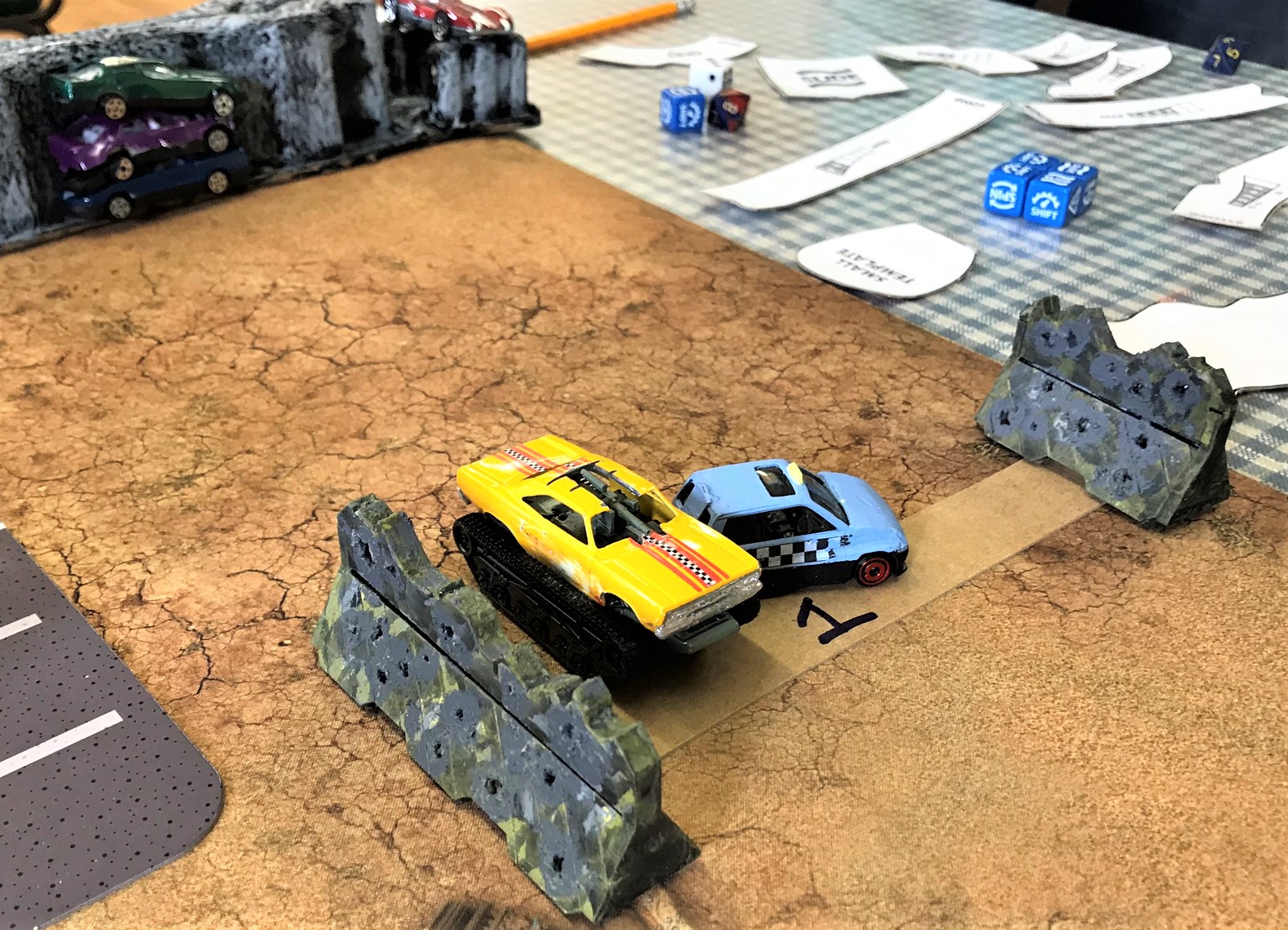 5 Trying to cross gate 1