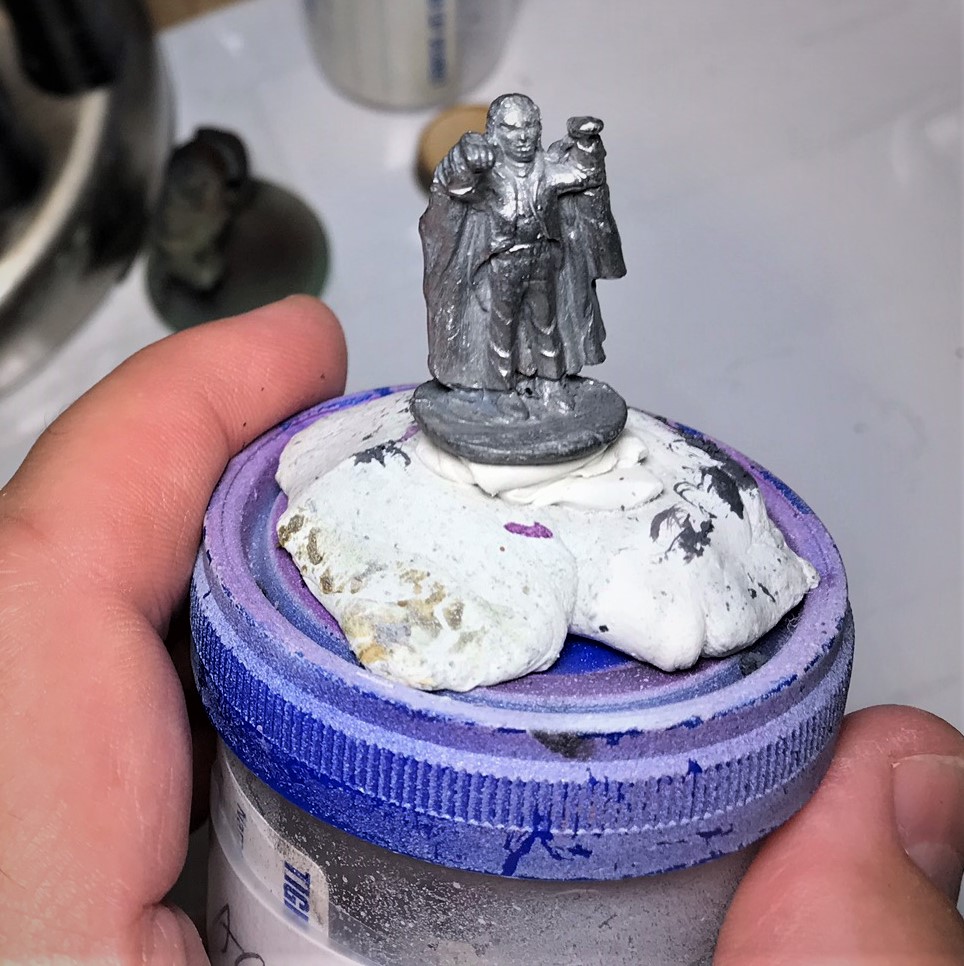 2 Dracula mounted for painting