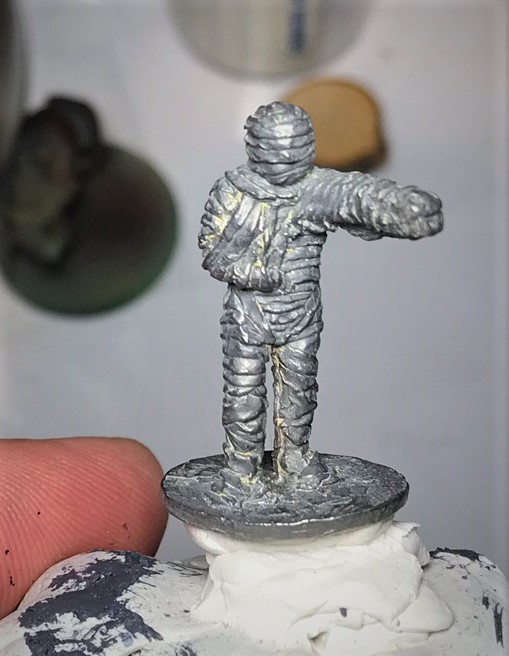 2 Mummy prepped for painting