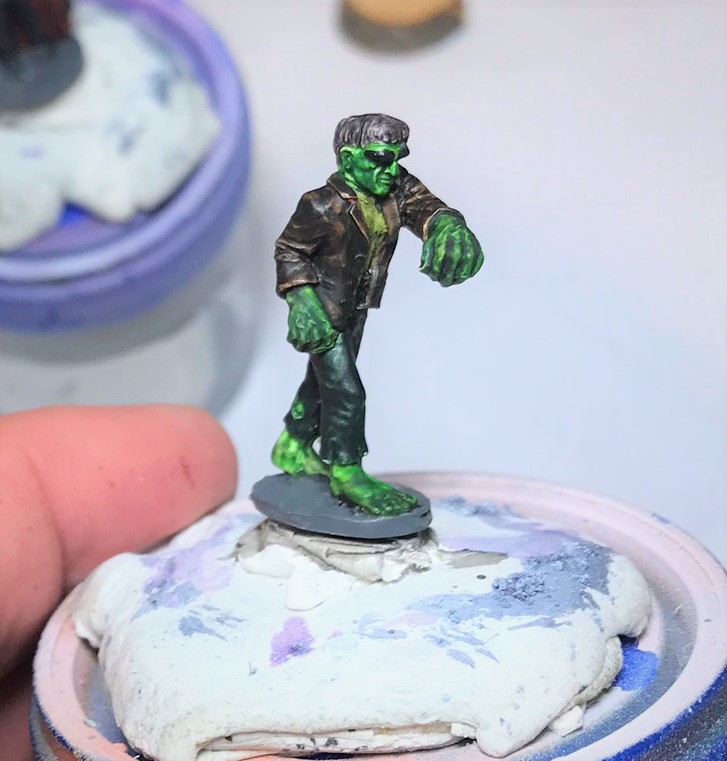 3 Frankenstein's Monster painted