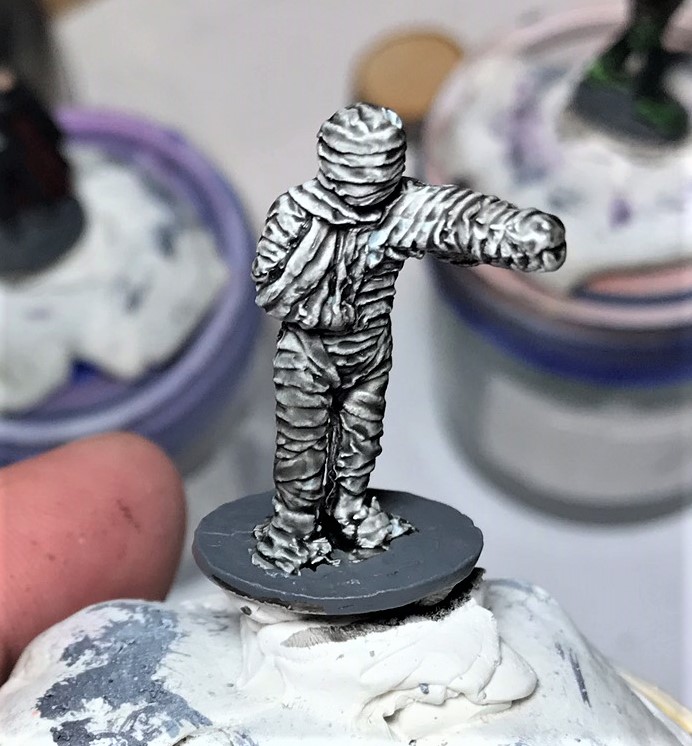 3 Mummy painted