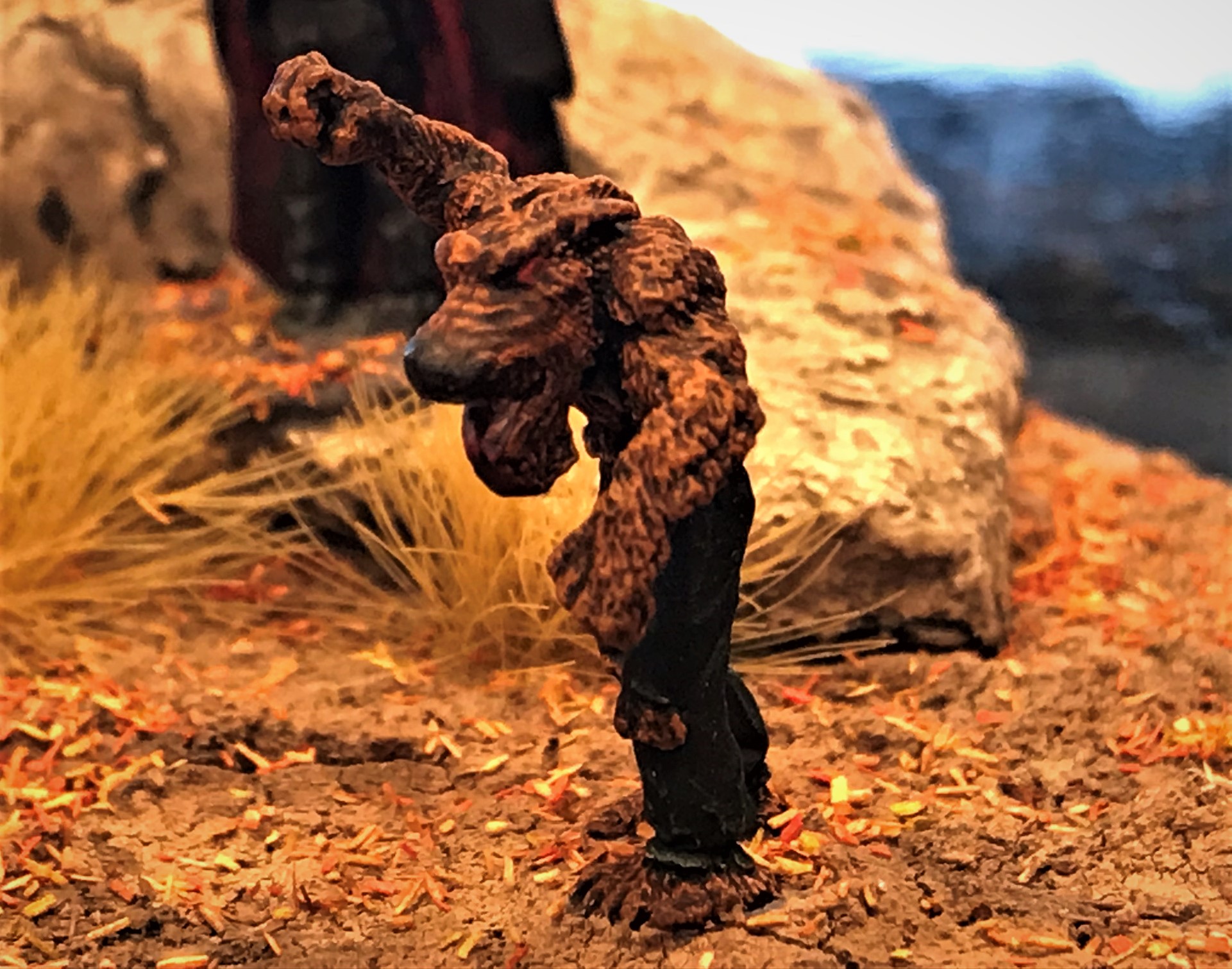 4 Werewolf standing mounted