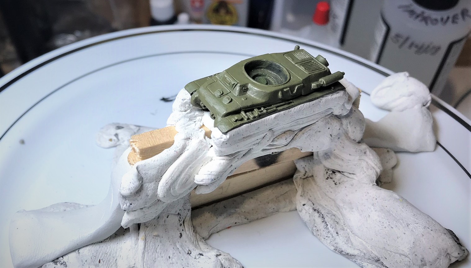 12 H39 masked for airbrush camo