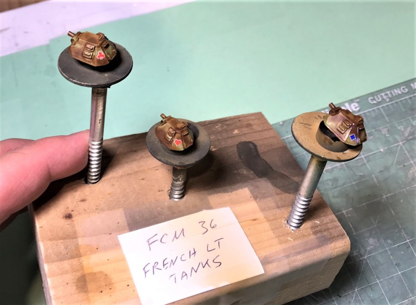 6 Turrets after decal but before varnish