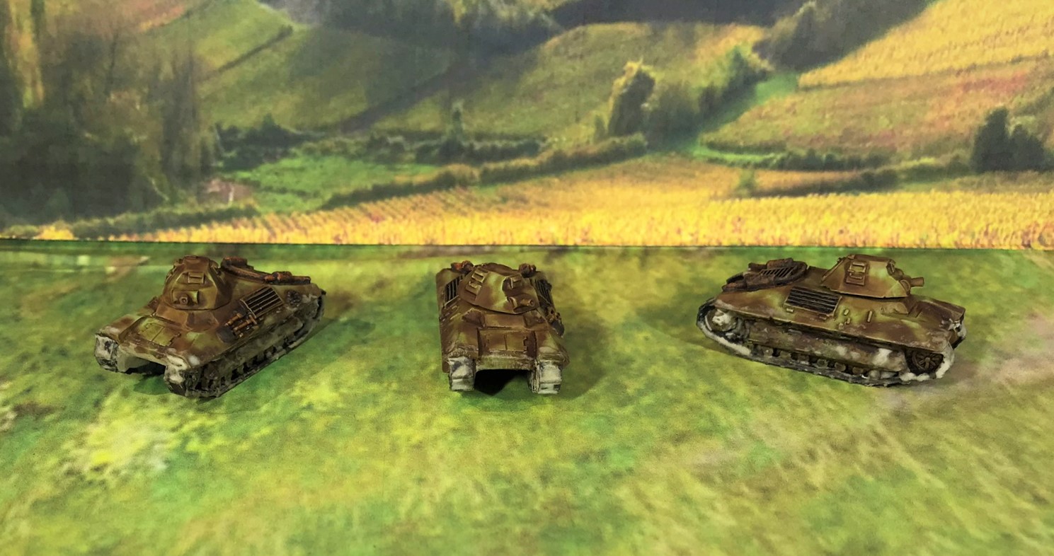 8 FCM 36 frontal armor view