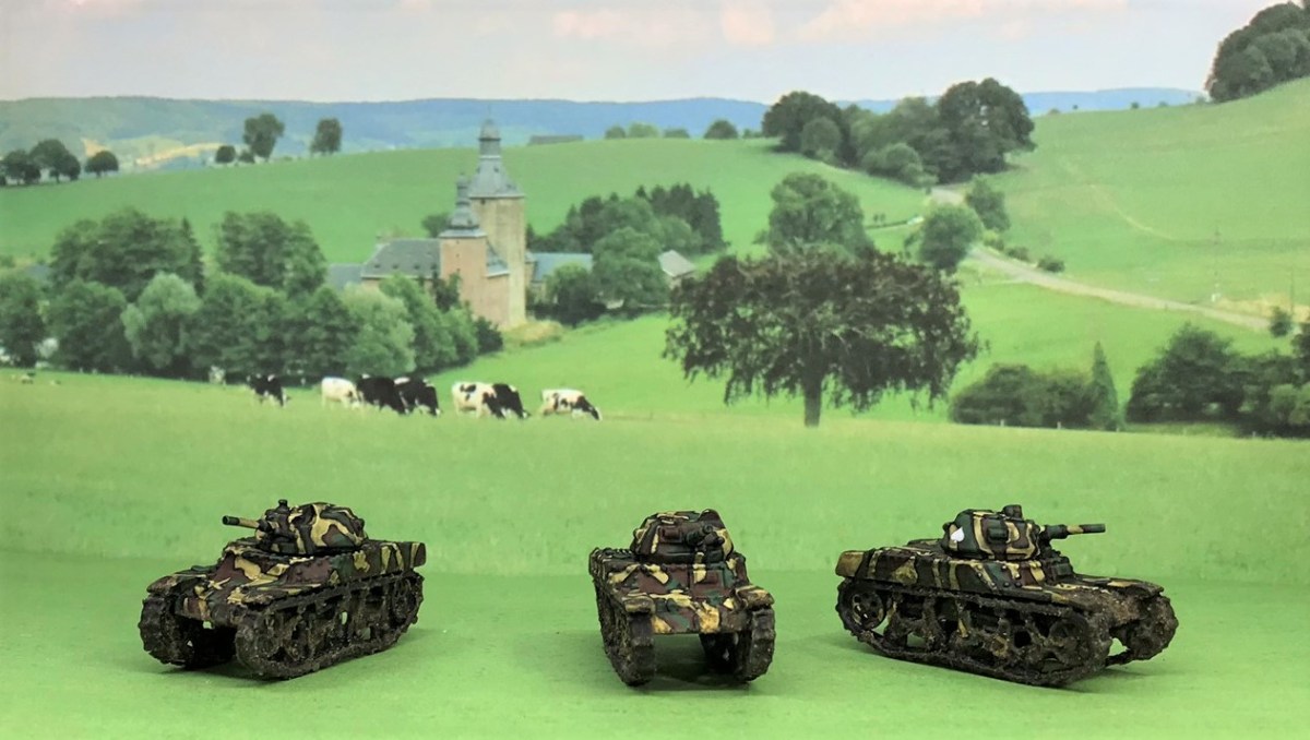 French Armor for the 80th Anniversary of the Battle of France: AMC 35 Cavalry Tanks; Char D2, R40, FT17 Infantry Tanks; and Panhard 178 Armored&nbsp;Cars