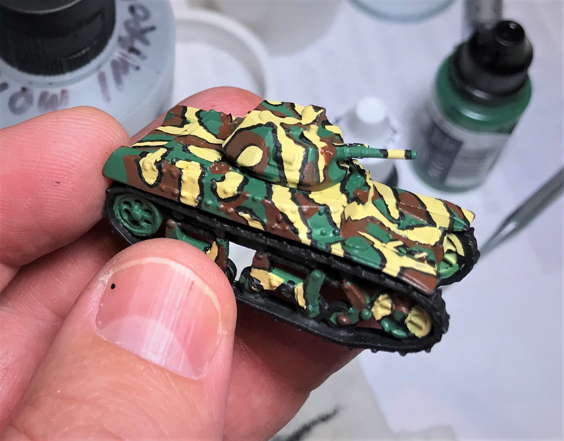 7 AMC 35 camo after brown
