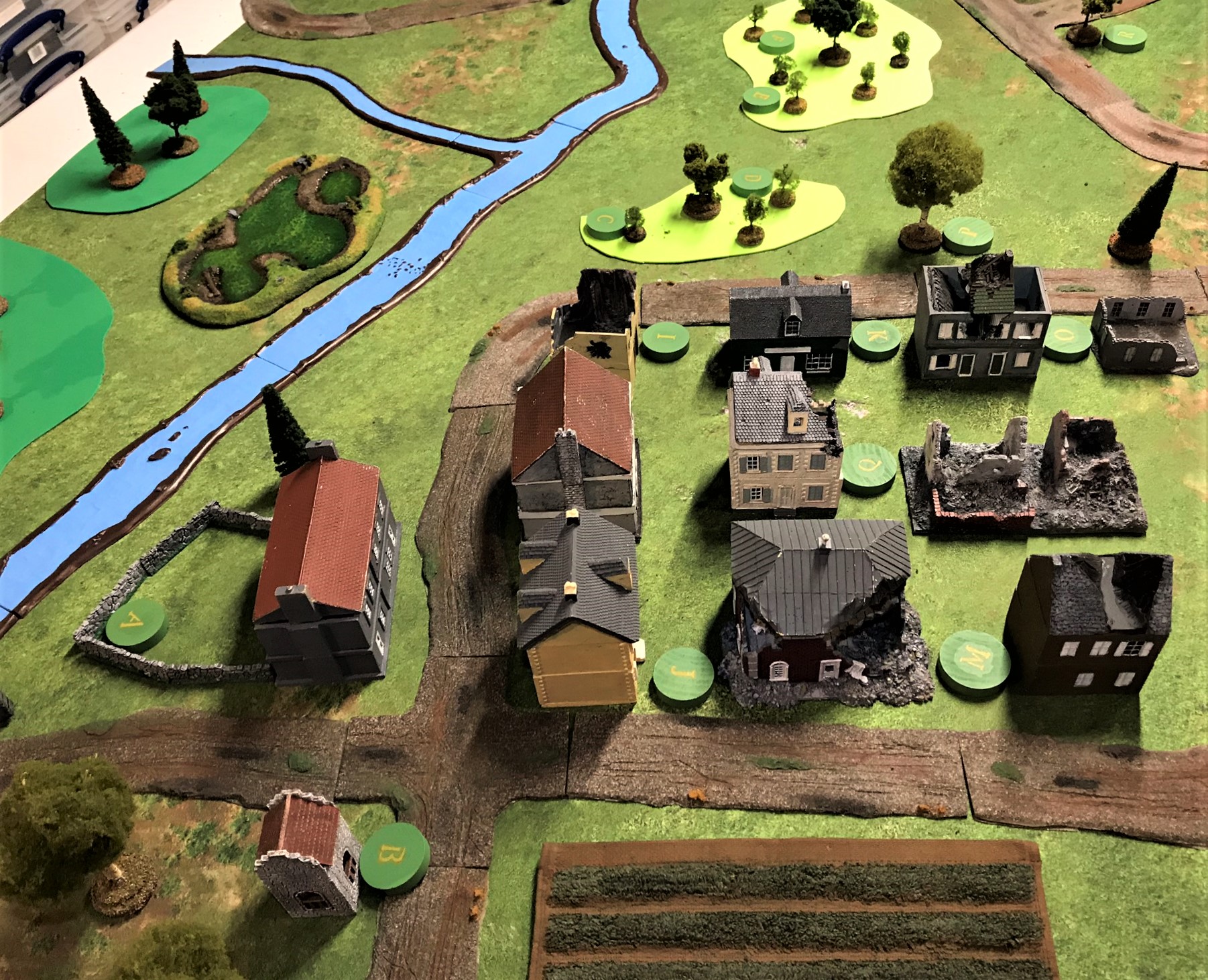 2 Battle of France set up town