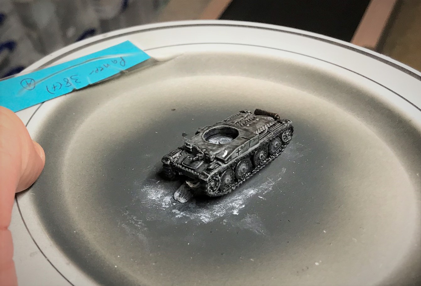 2 Panzer 38(t) chassis with decals