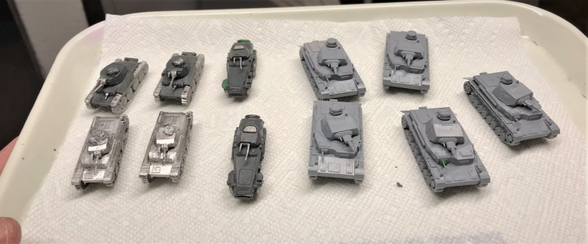 7 All assembled for painting