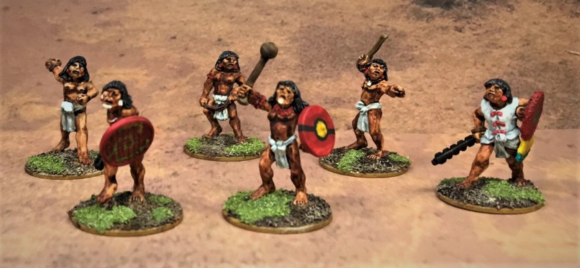 21 Red themed warriors