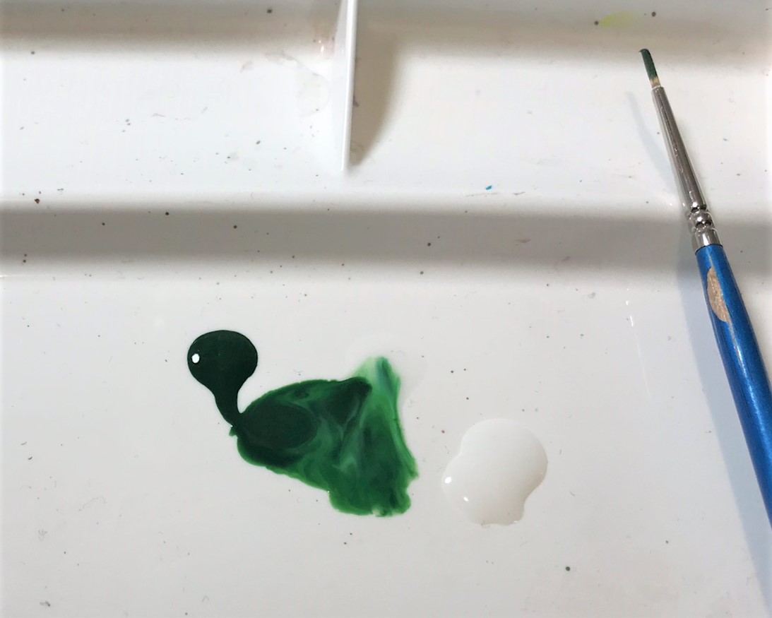 2 Contrast painting blending