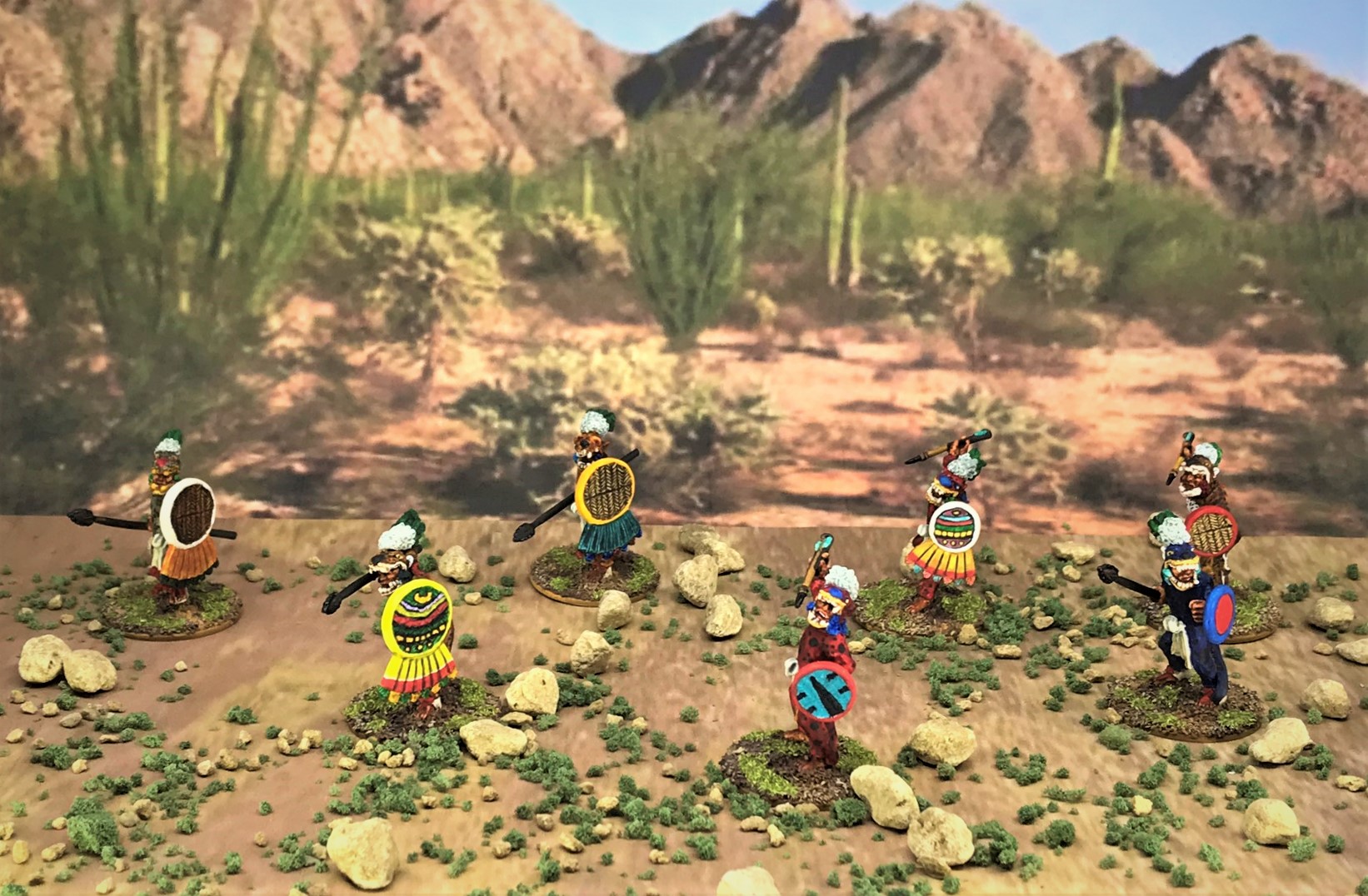 22 Chimalpopoca's Jaguar Warriors assembled