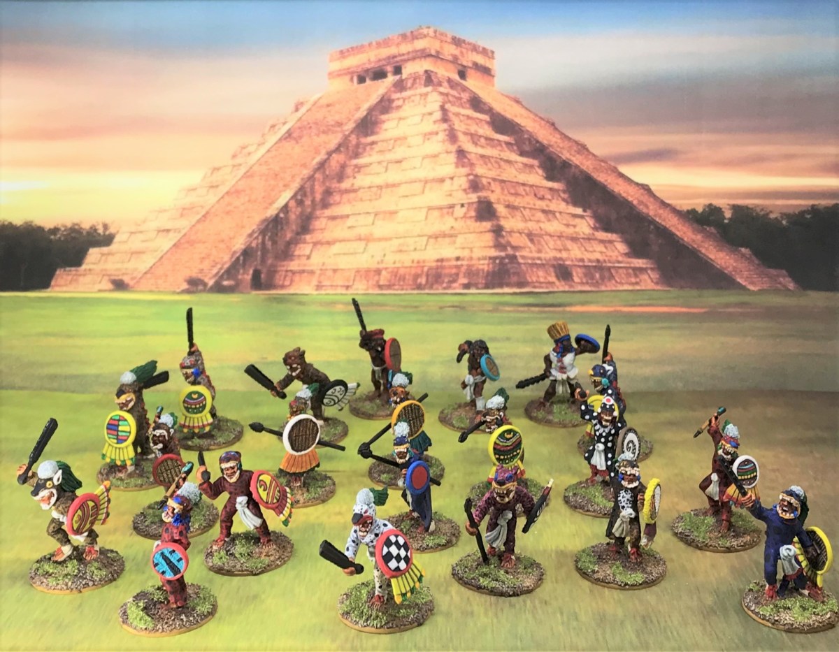 A June and July Jaguar Warrior Frenzy (plus some Aztec Veterans and a Warrior Priest to&nbsp;Boot)