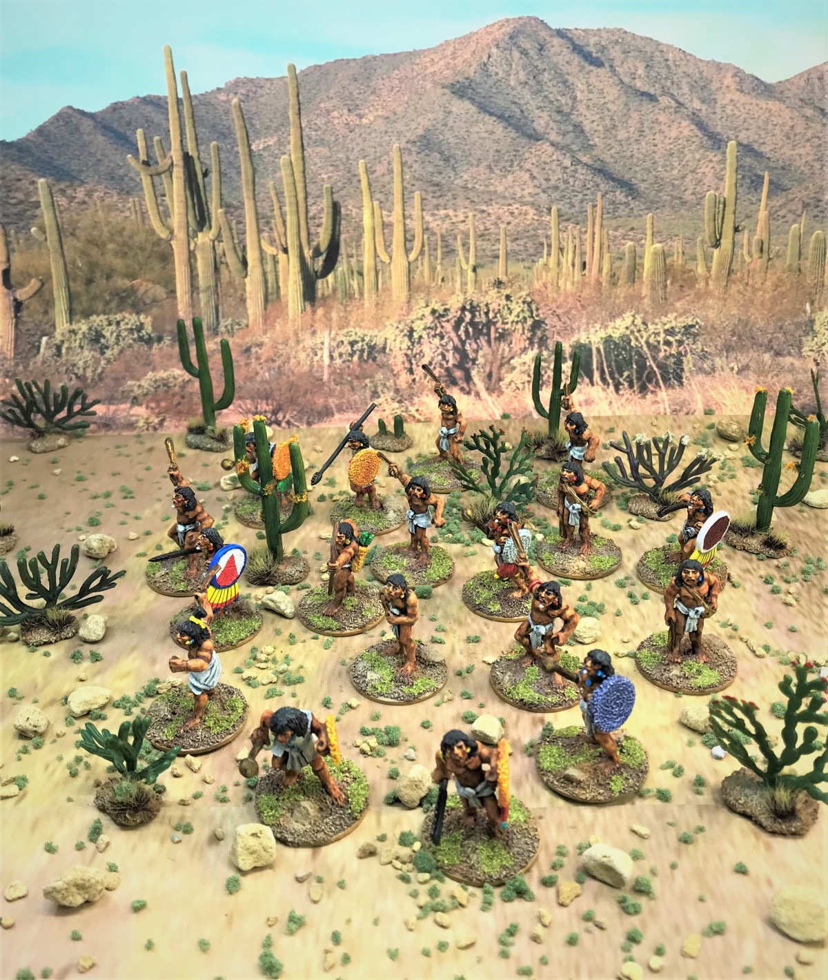 18 Aztec Novice Warriors for Feudal Patrol Walk into a&nbsp;Bar…