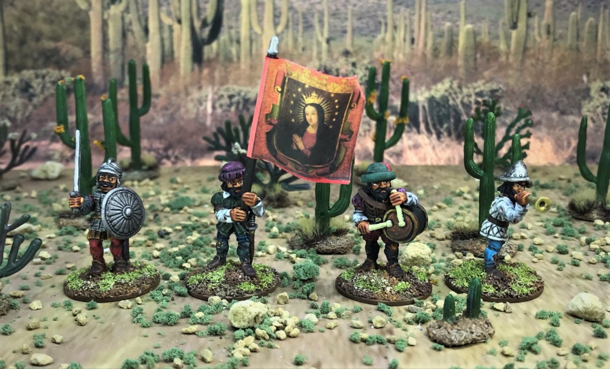 Conquistador Foot Command, Crossbowmen, and a Couple of&nbsp;Officers