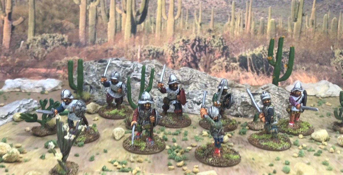 More Conquistador Sword and Buckler Men (Outpost Wargame&nbsp;Services)