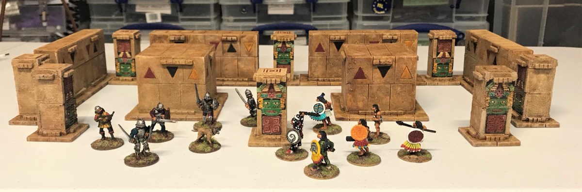 Aztec Temple Corner Walls (Plus Some Life & Other Distractions Stuff Added&nbsp;In)