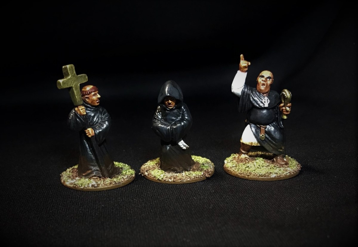 Catholic Priests for the Conquistadores for Feudal Patrol&nbsp;Games