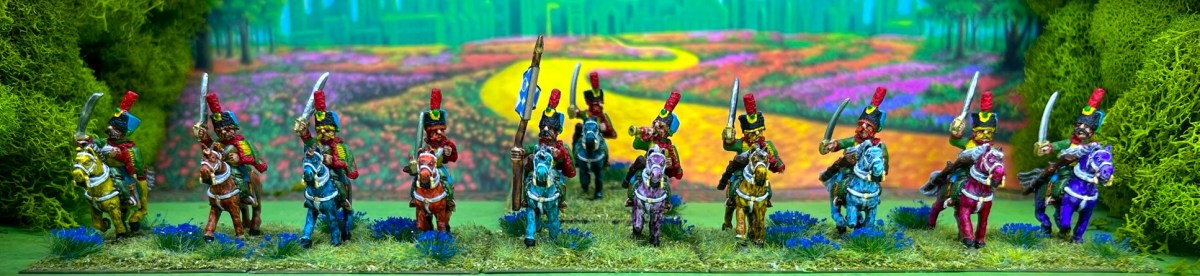 Munchkin Light Cavalry with Command (Wars of&nbsp;Ozz)