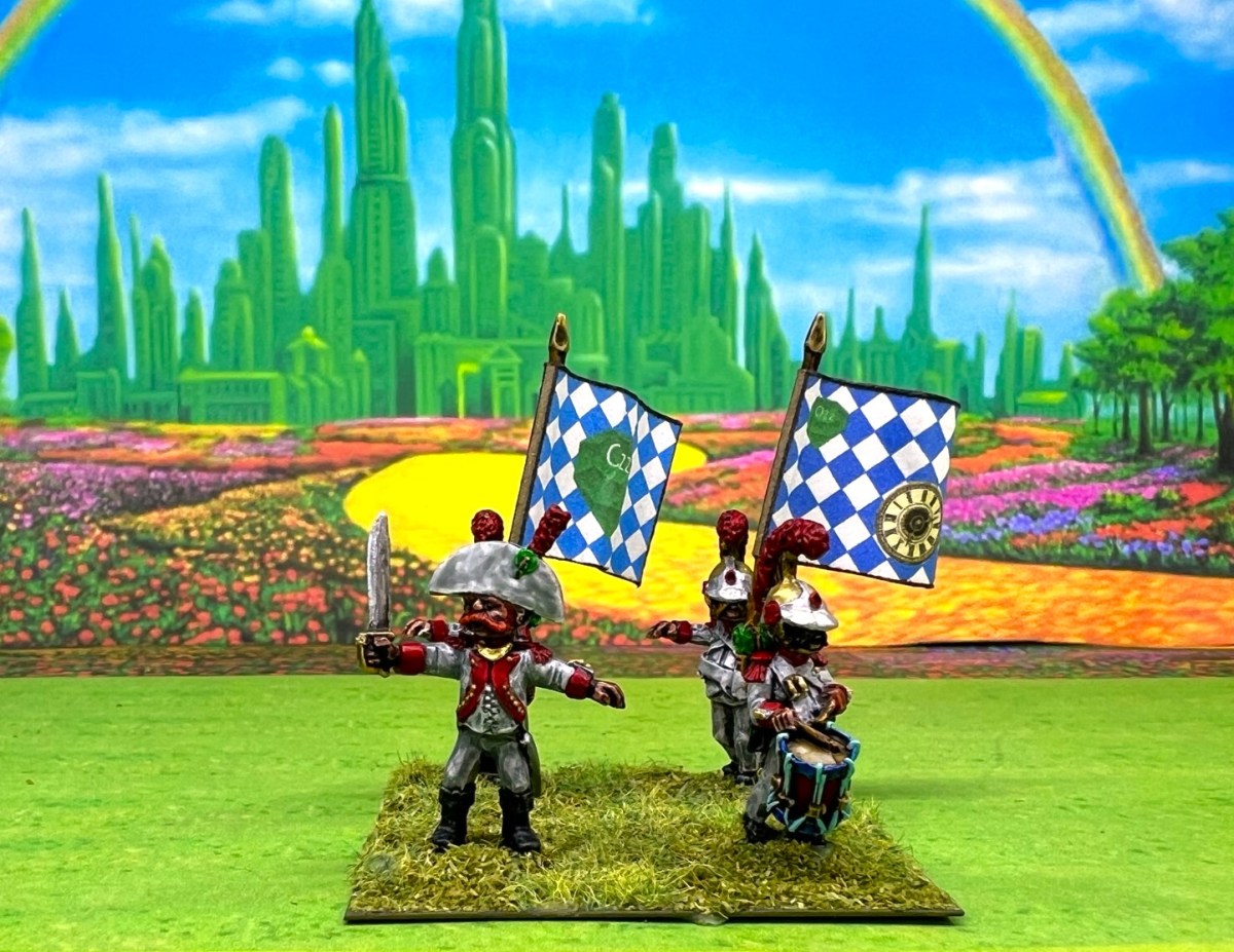 Colonel Tik-Tok’s Infantry Regiment, Zoraster, and a Munchkin Mayor (Wars of&nbsp;Ozz)