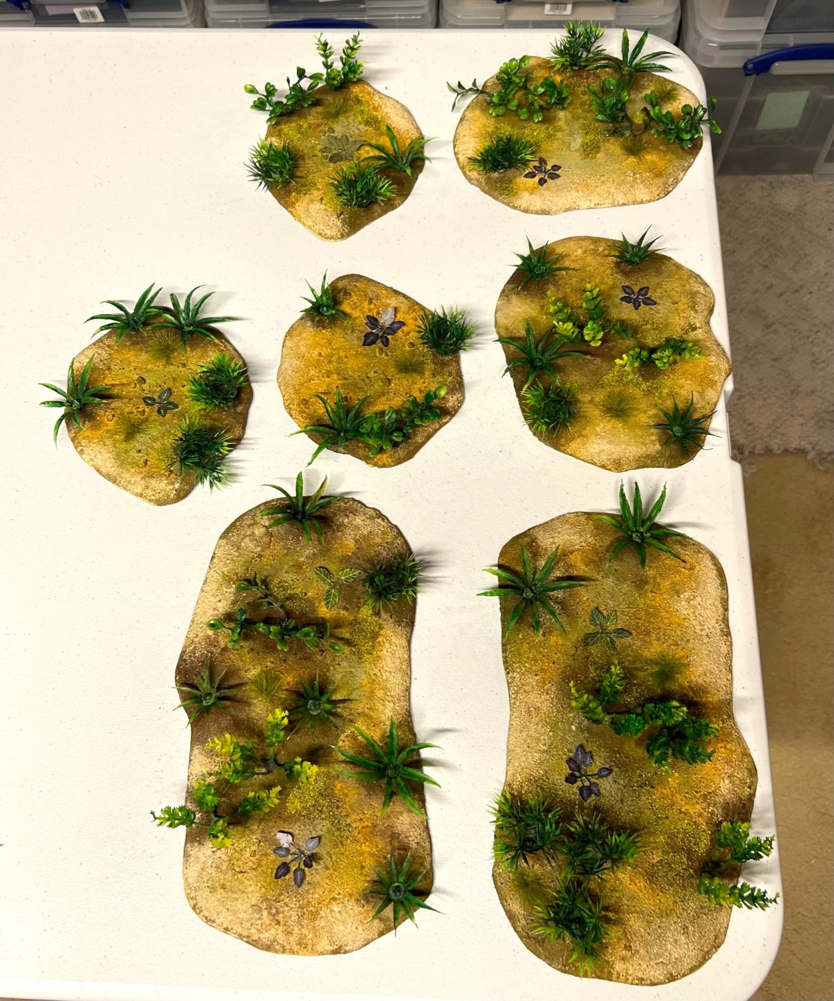 Jungle Bases from Wargames Terrain&nbsp;Workshop